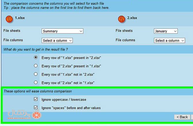 چطور دو فایل اکسل را با هم مقایسه کنیم؟-27