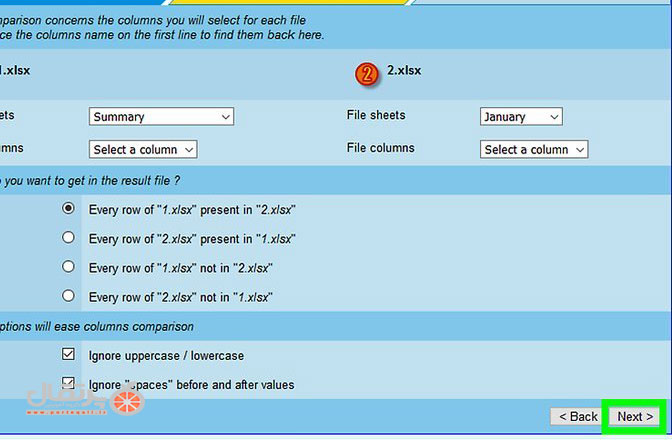 چطور دو فایل اکسل را با هم مقایسه کنیم؟-28
